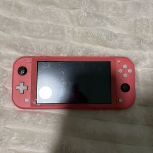 Nintendo Switch Lite Coral Handheld Console